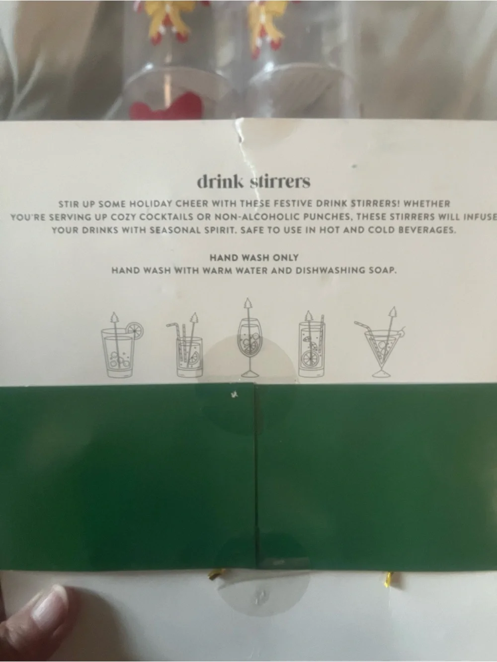 Christmas Cups and Stirrers Bundle